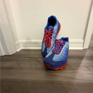 Nike Blue and Red Sneakers